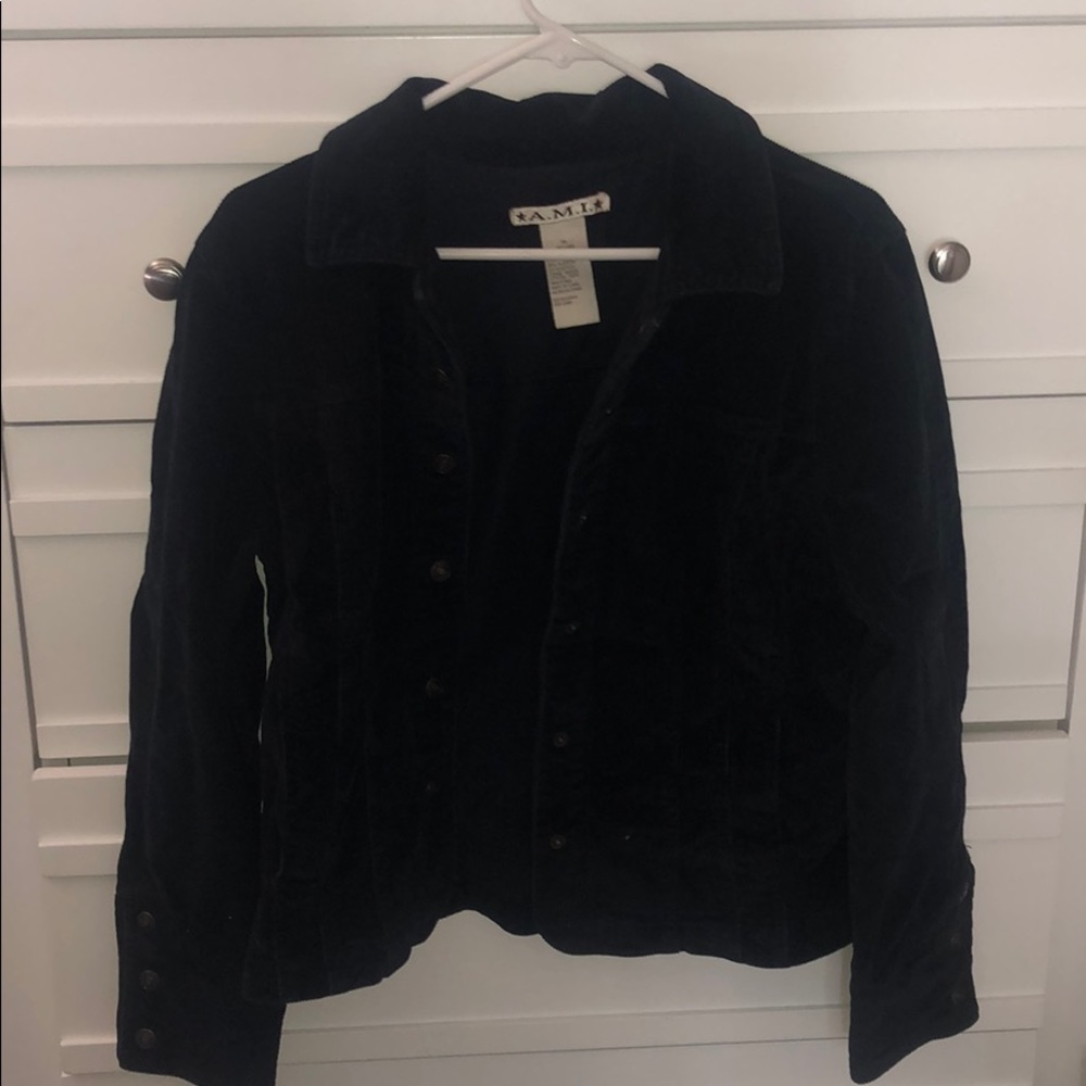 Black Corduroy Jacket